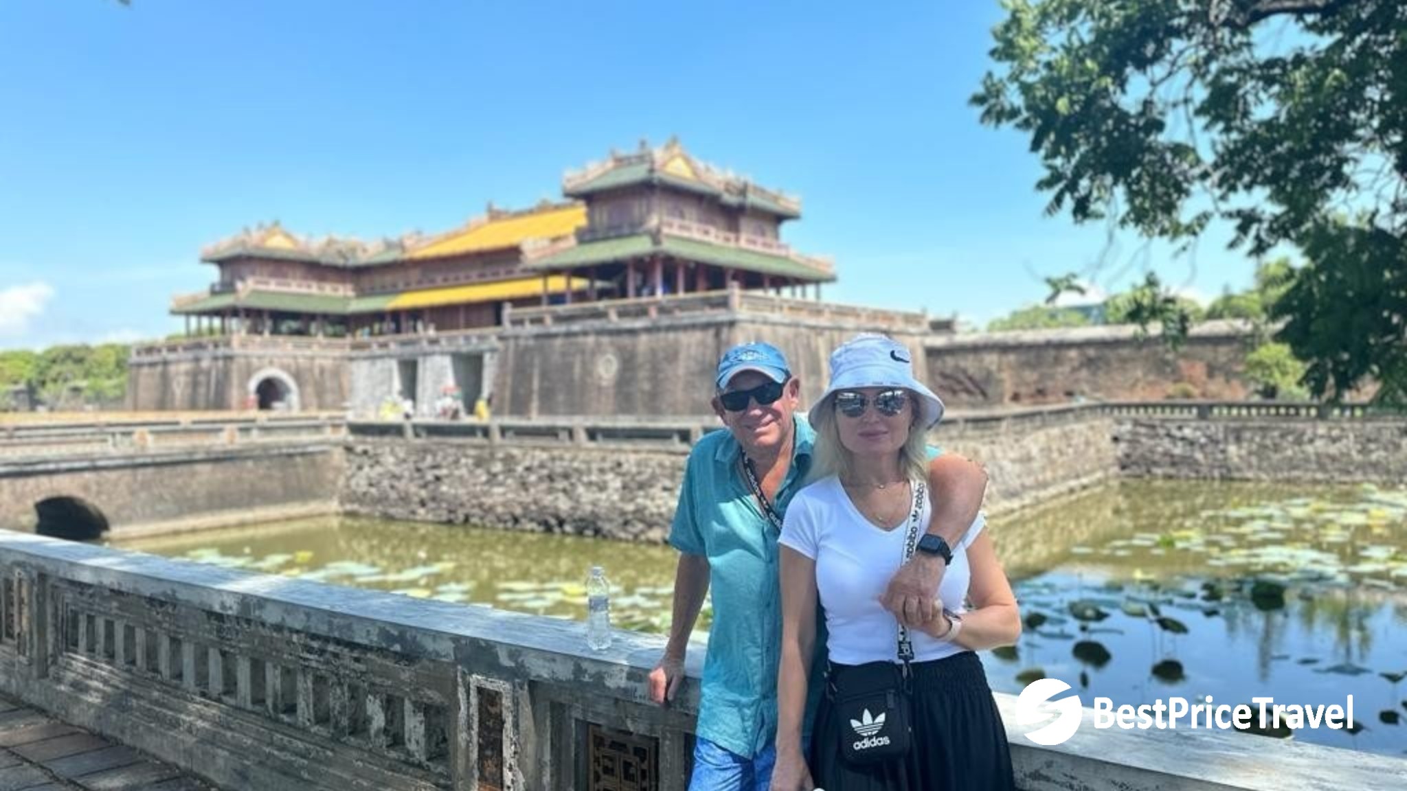 Day 9 A Couple Takes Picture At The Imperial Citadel