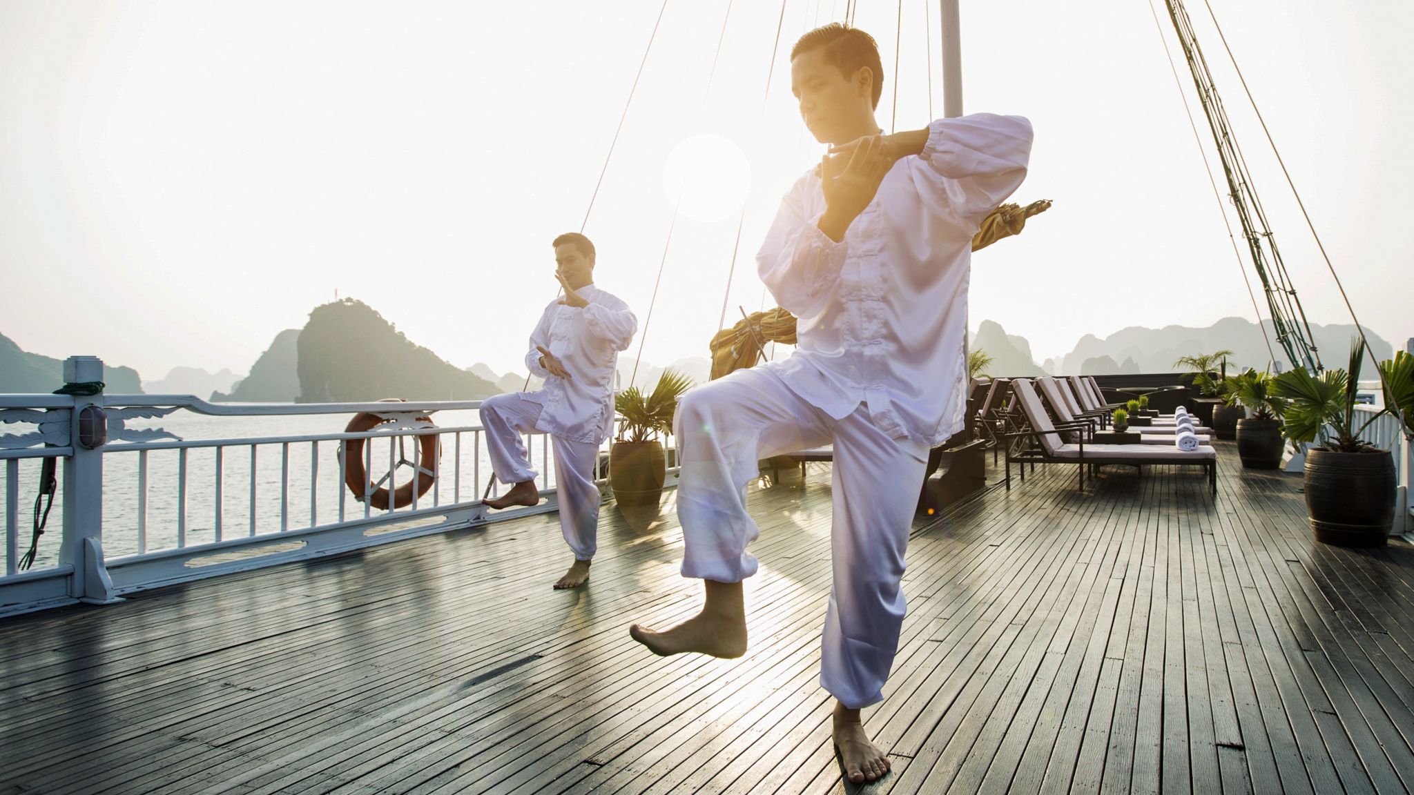 Day 4 Practice Tai Chi In The Morning