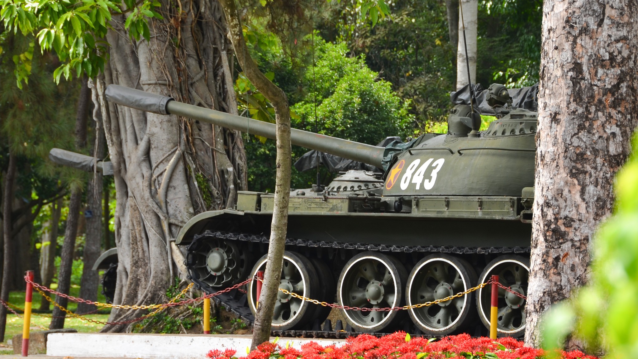 Day 2 Copy Of Tank Number 843 At Reunification Palace