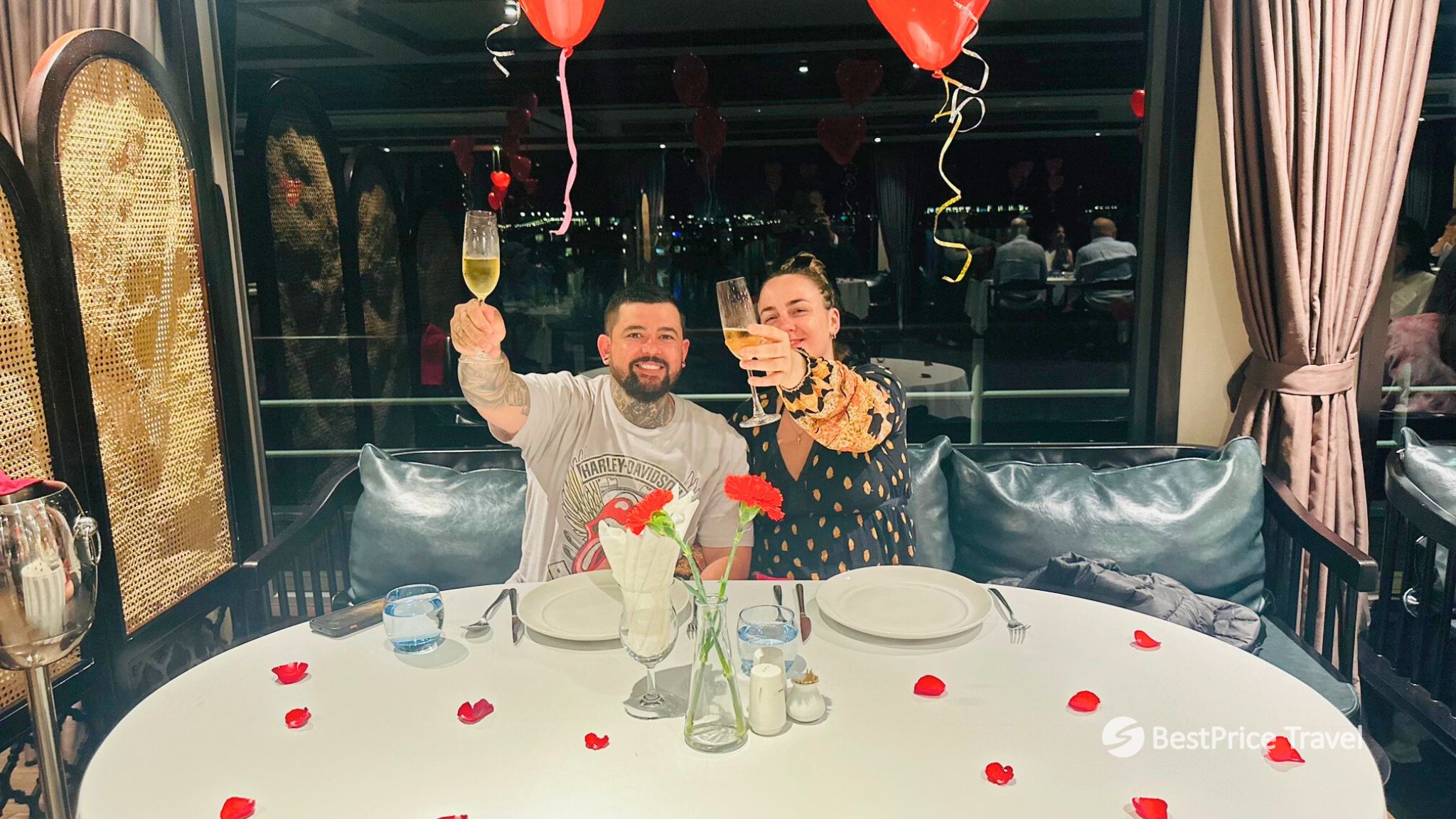 Day 5 Have A Romantic Dinner On Board