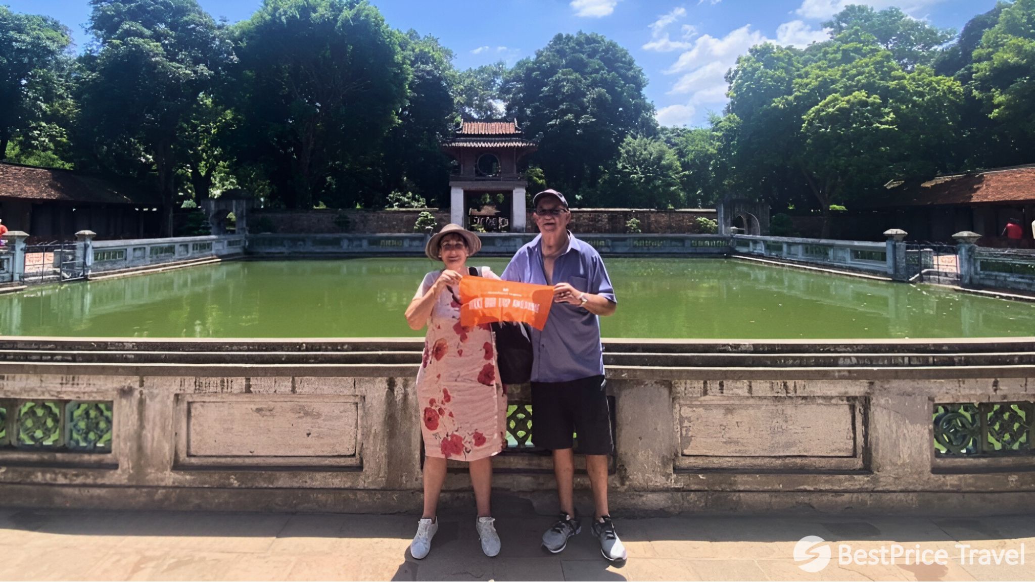 Day 2 Tourists Taking Picture At The Temple Of Literature