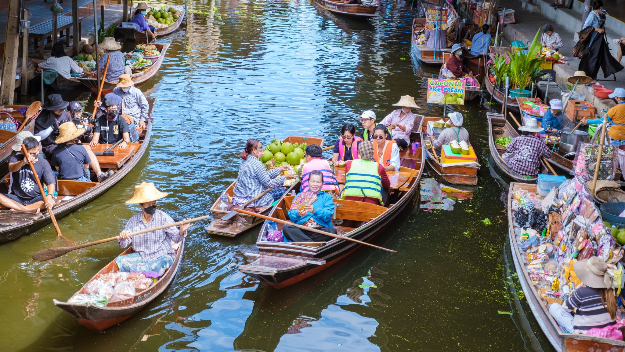 Day 3 Try Local Food On Damnoen Saduak Floating Market