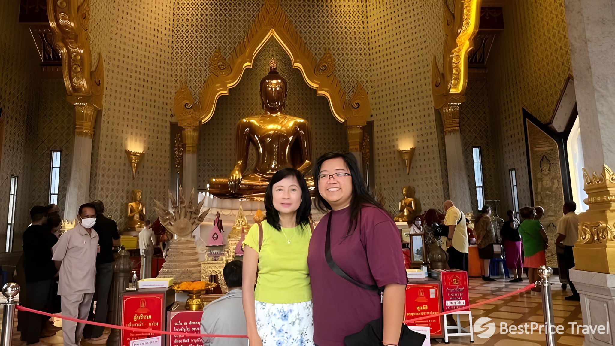 Day 2 Witness The Spectacular Golden Buddha Statue At Wat Traimit