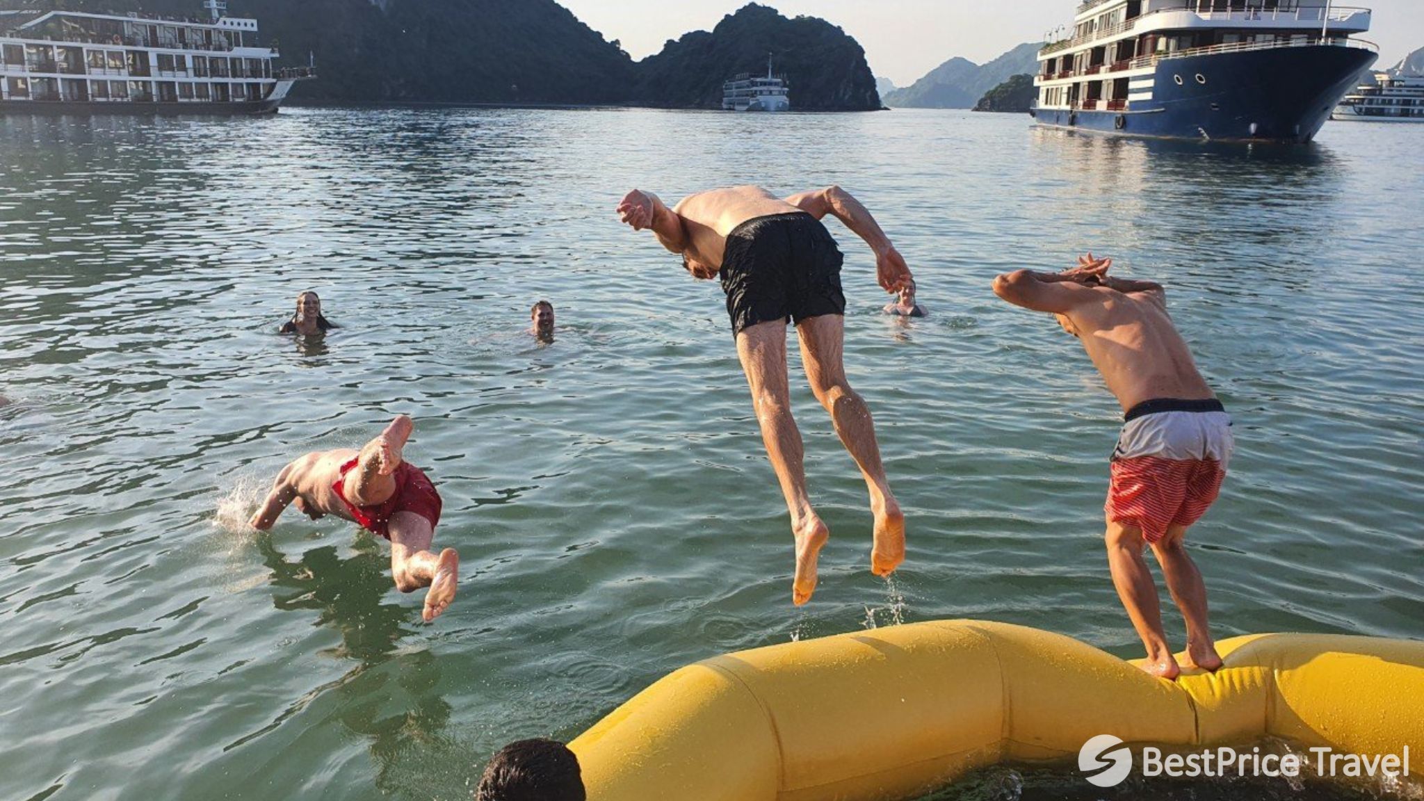 Day 3 Enjoy A Refreshing Swim In Halong Bay