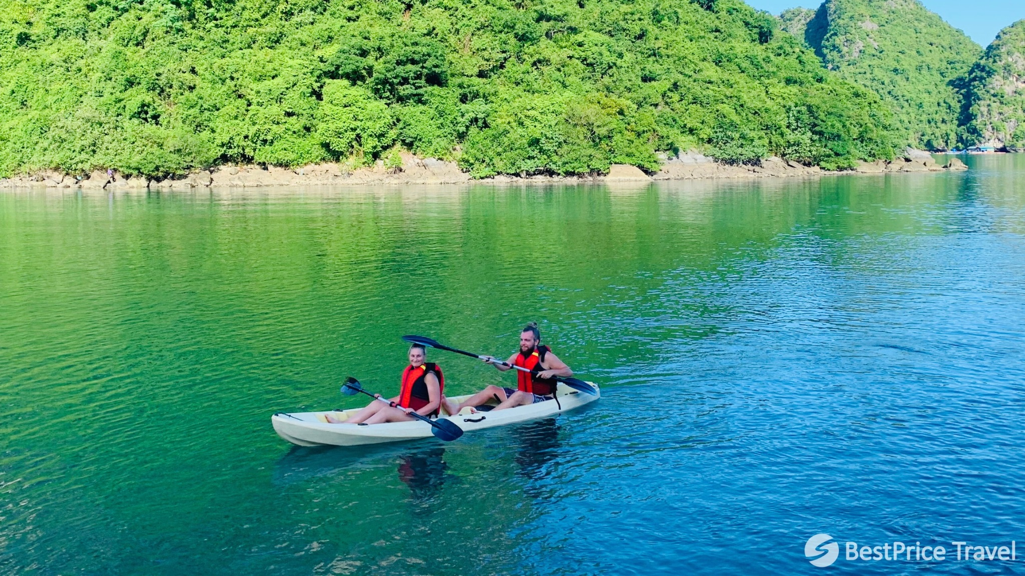 Day 3 Kayaking In The Crystal Water In Halong Bay