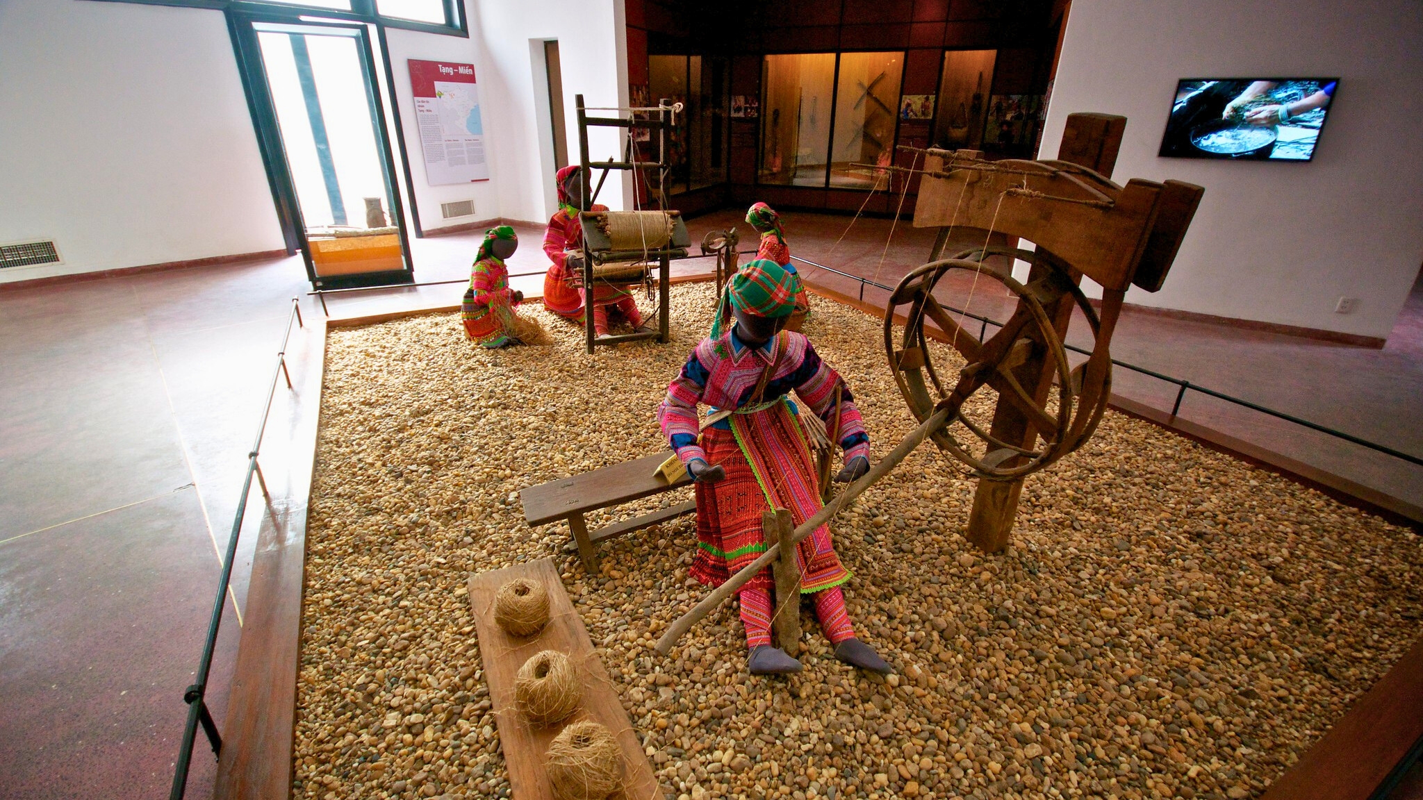 Day 2 A Model Of Ethnic Minority Family Life In The Museum Of Ethnology
