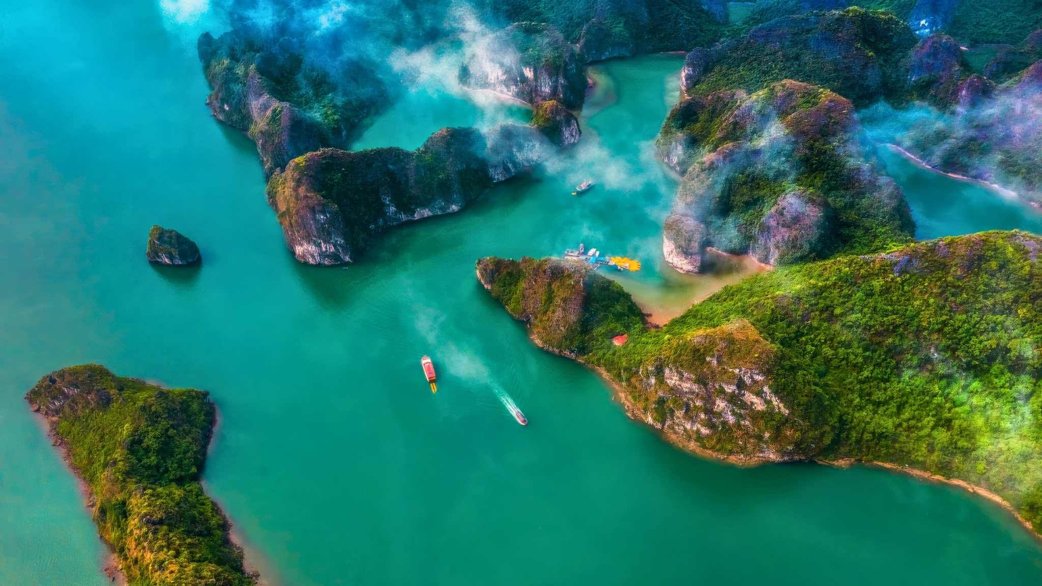 Day 8 Majestic Limestone Formations And Emerald Waters Of Halong Bay
