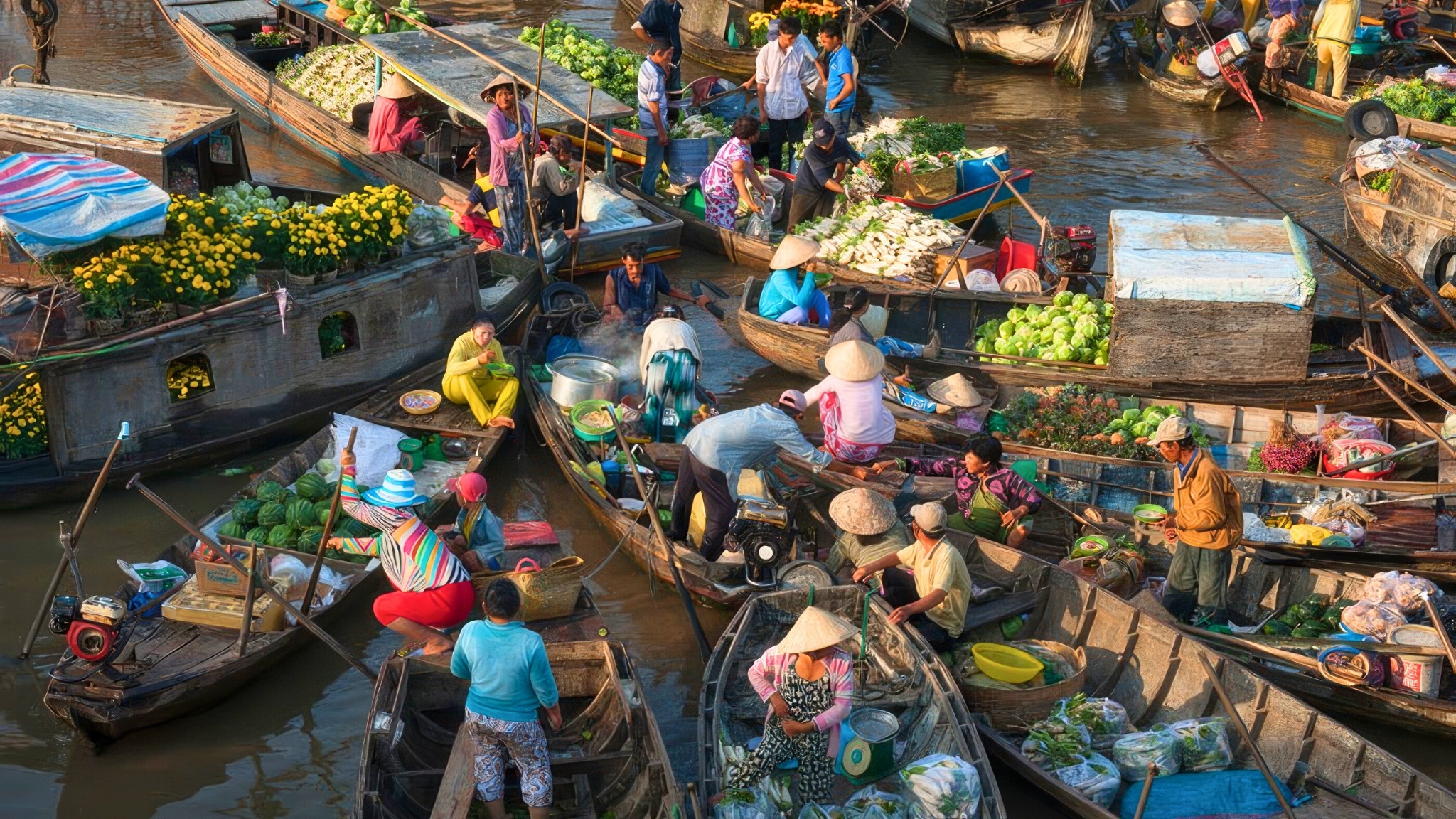 Day 11 Witness The Vibrance Of Cai Rang Floating Market