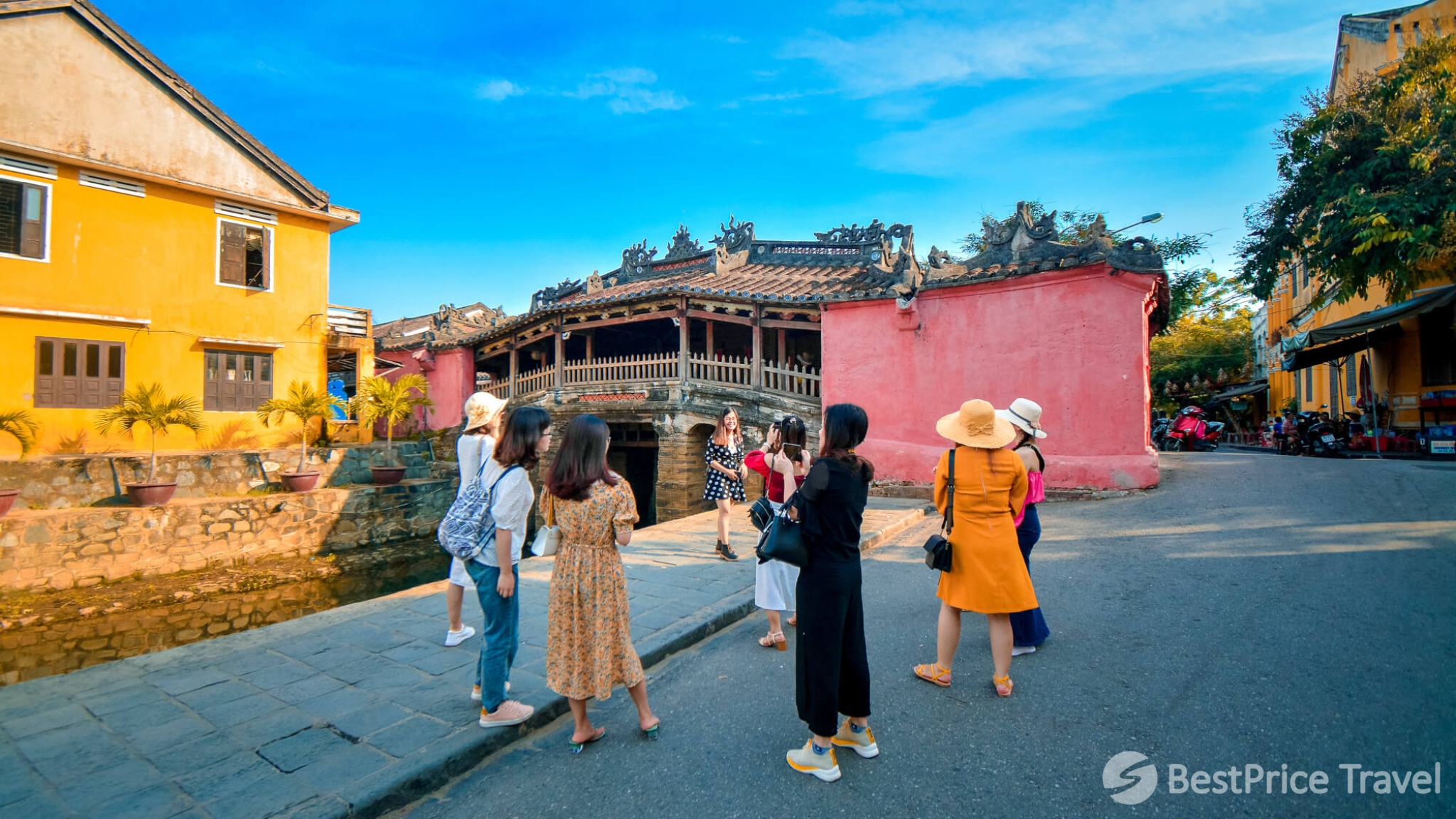 Day 5 Take Pictures With The Famous Japanese Covered Bridge