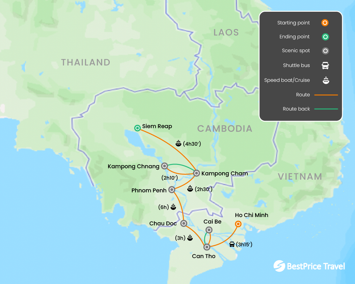 19 Upstream The Mekong River On Luxury Cruise 13 Days