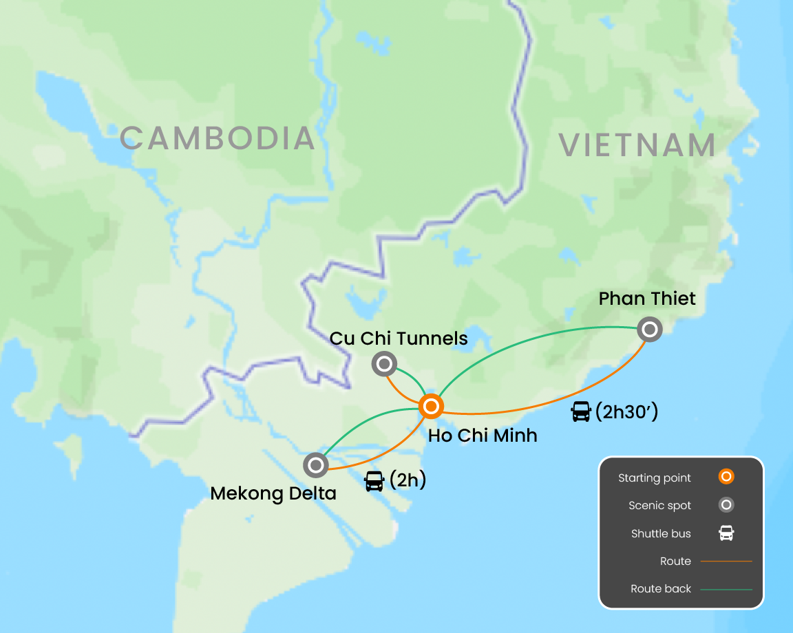 Southern Beauty & Beach Relaxation 8 Days