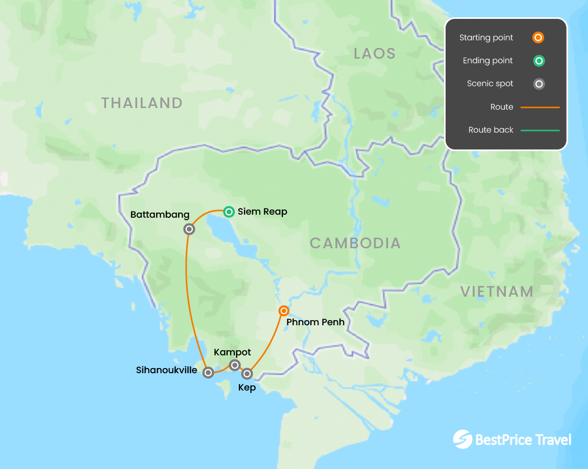 Complete Cambodia 12 Days
