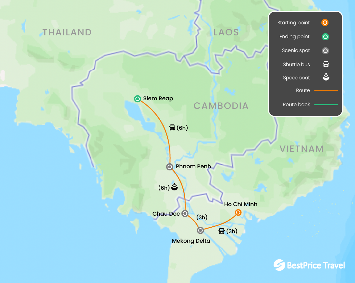 13 From South Vietnam To North Cambodia 8 Days