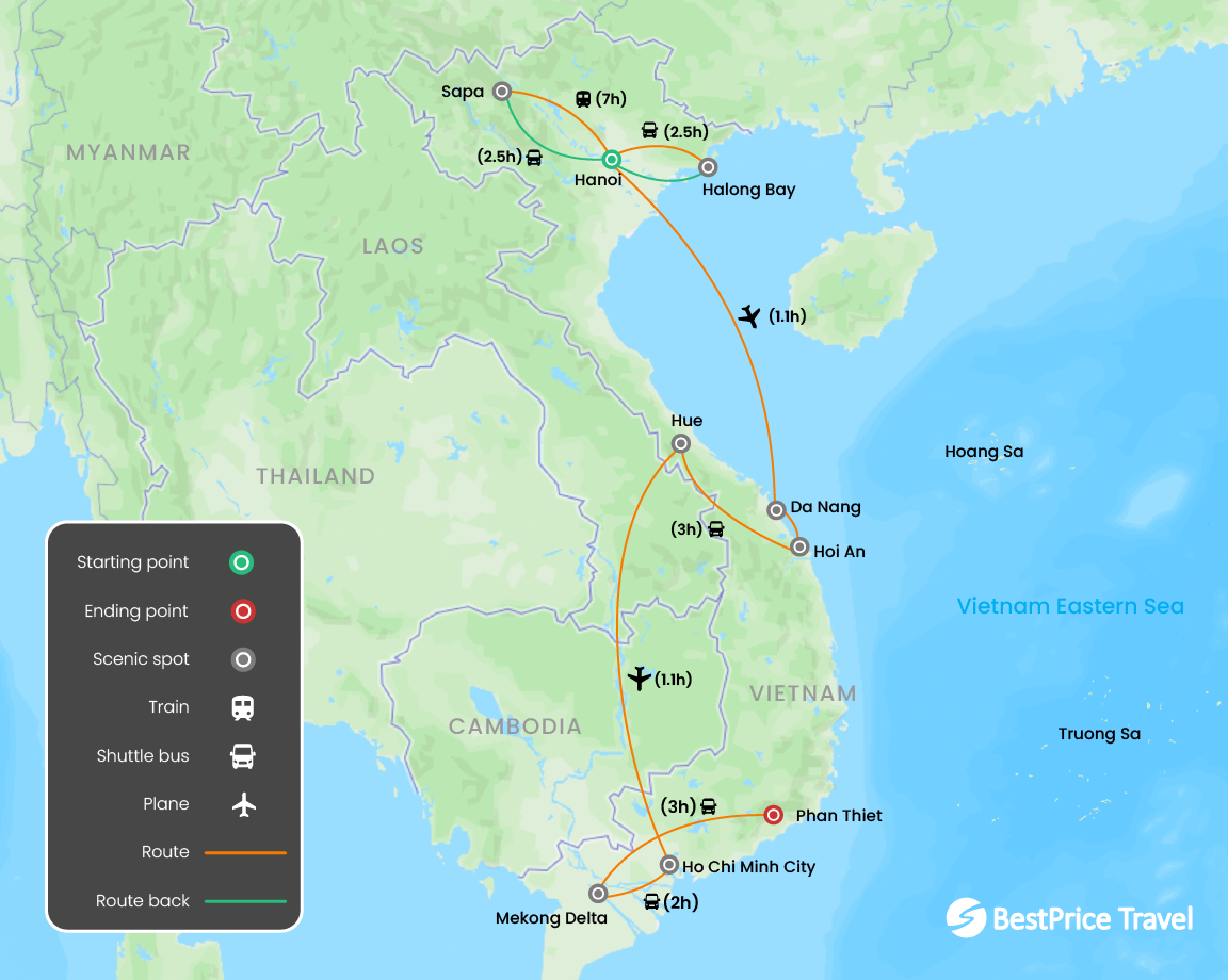 Majestic Vietnam With Beach Relaxation 17 Days