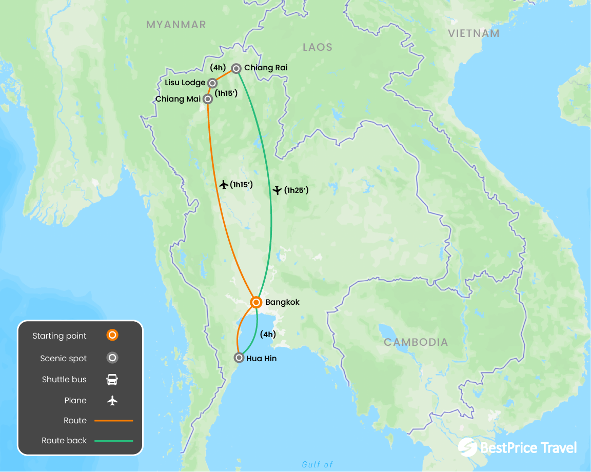 1 Highlight Of Thailand 12 Days