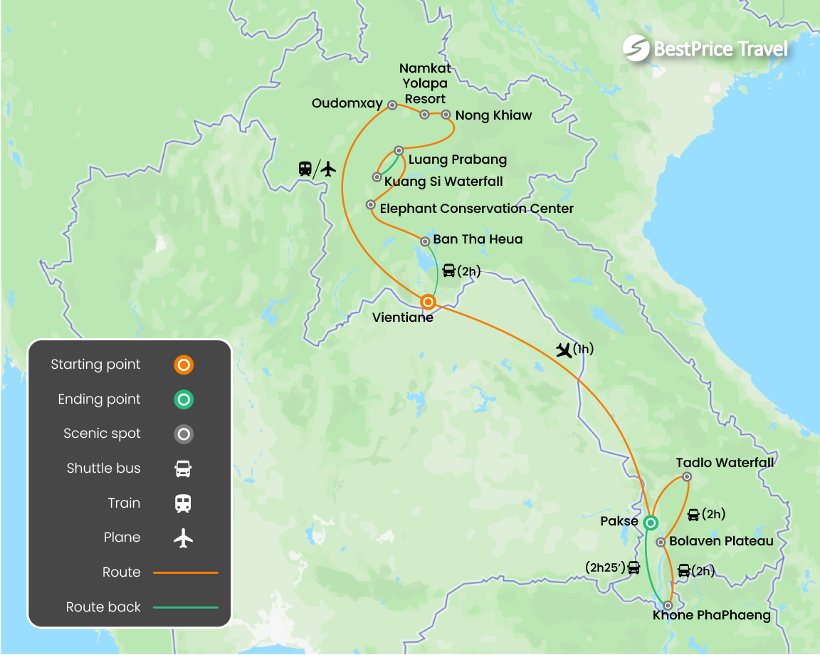 30 Laos Endless Romance 21 Days