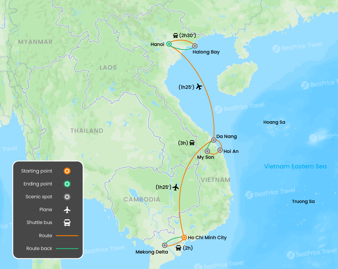 Impressive Vietnam For Lovers 10 Days