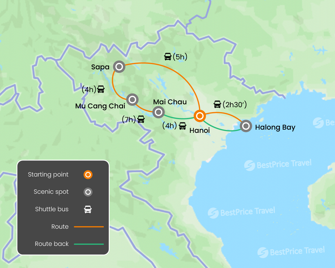 Sapa & Northwest Vietnam Beauty 11 Days