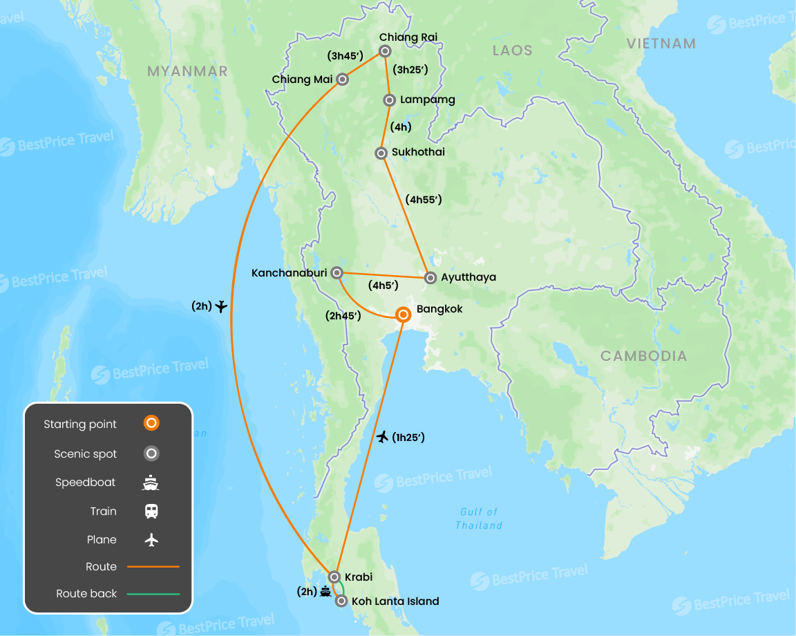 27 Complete Amazing Thailand In Budget 16 Days