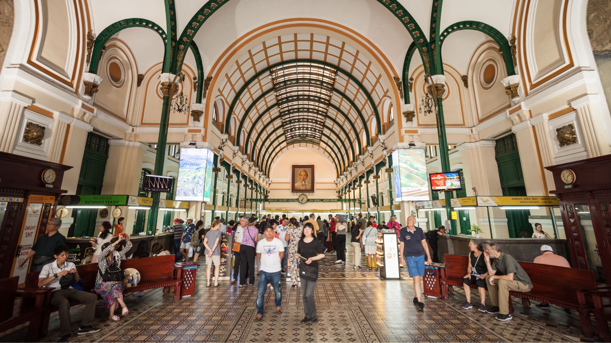 Day 6 Admire The French Architecture Of The Central Post Office