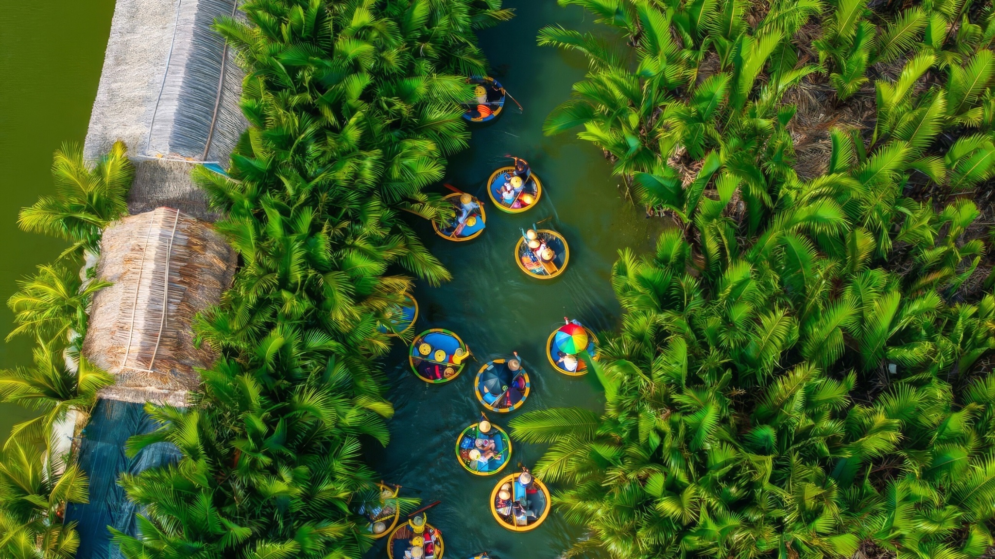 Day 5 Hop On A Basket Boat Tour In Cam Thanh Village