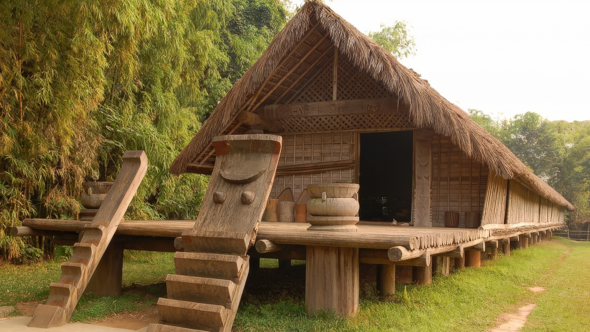 Day 4 Explore The Traditional Stilt Houses At The Museum Of Ethnology