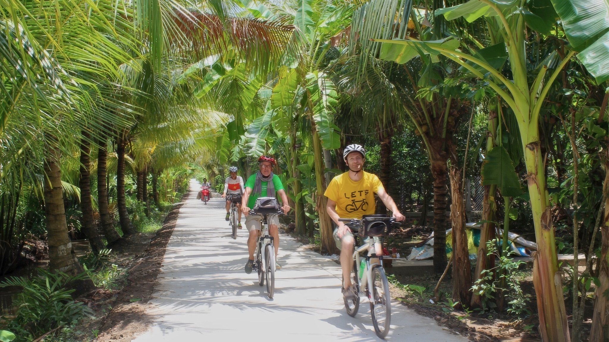 Day 4 Admire The Lush Greenery While Cycling