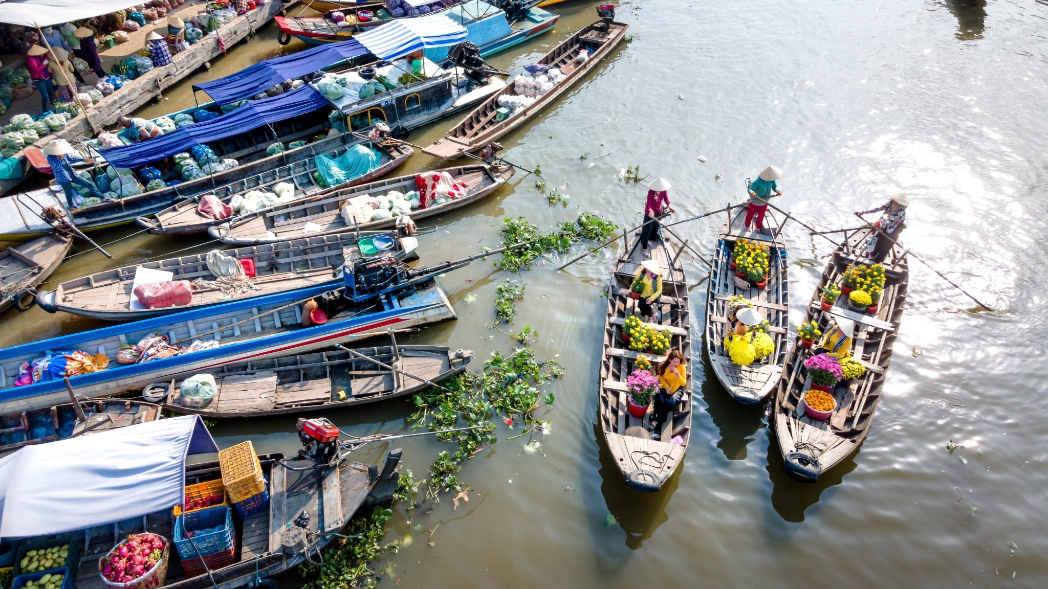 Day 3 Cai Rang Floating Market A Must Visit In Mekong Delta