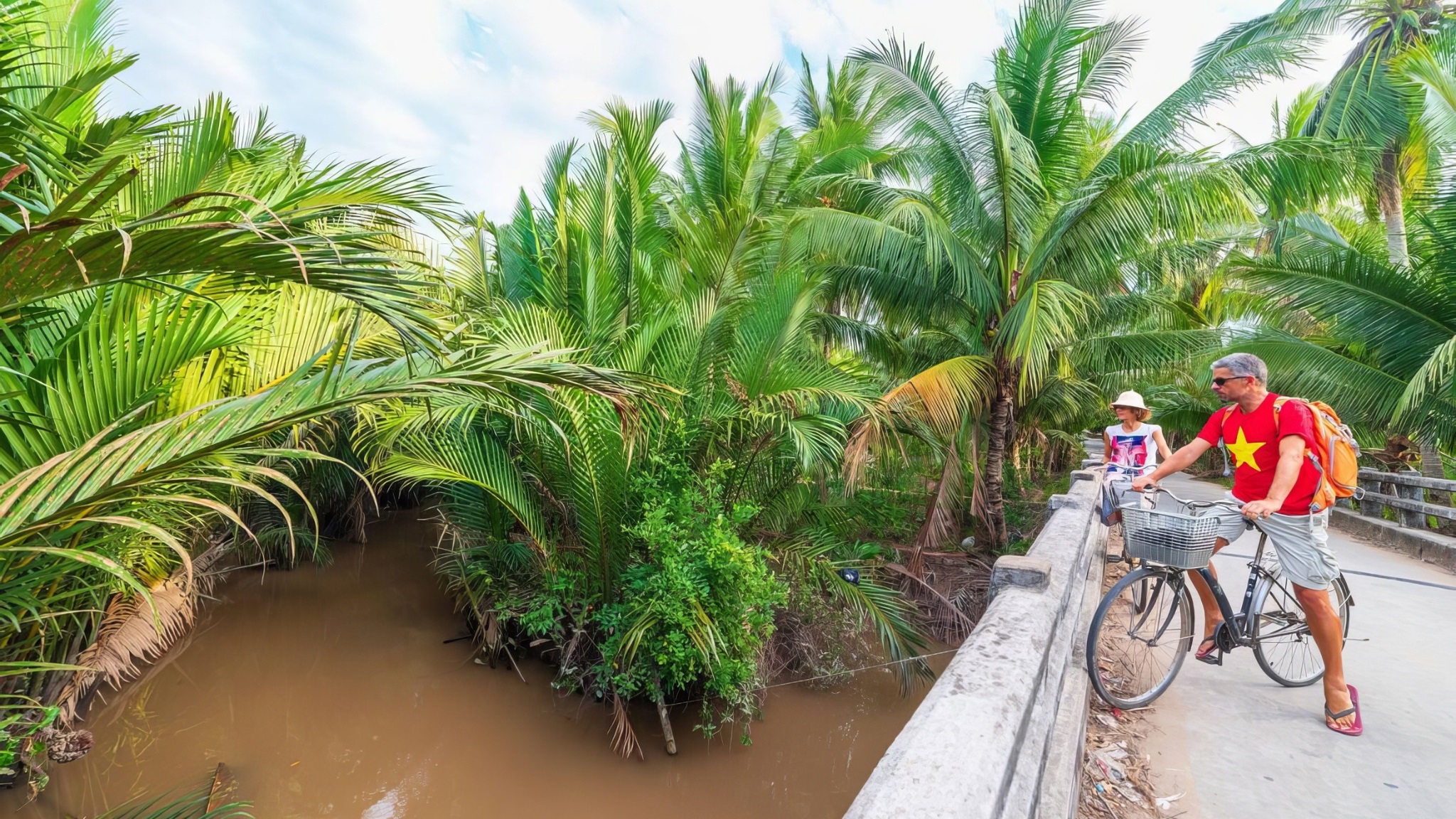 Day 1 Cycle Through The Scenic Canals Of The Mekong Delta