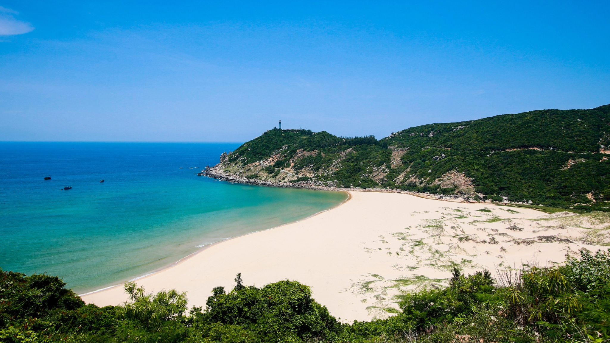 Day 3 Relax On The Pristine White Sand Of Dai Lanh Beach