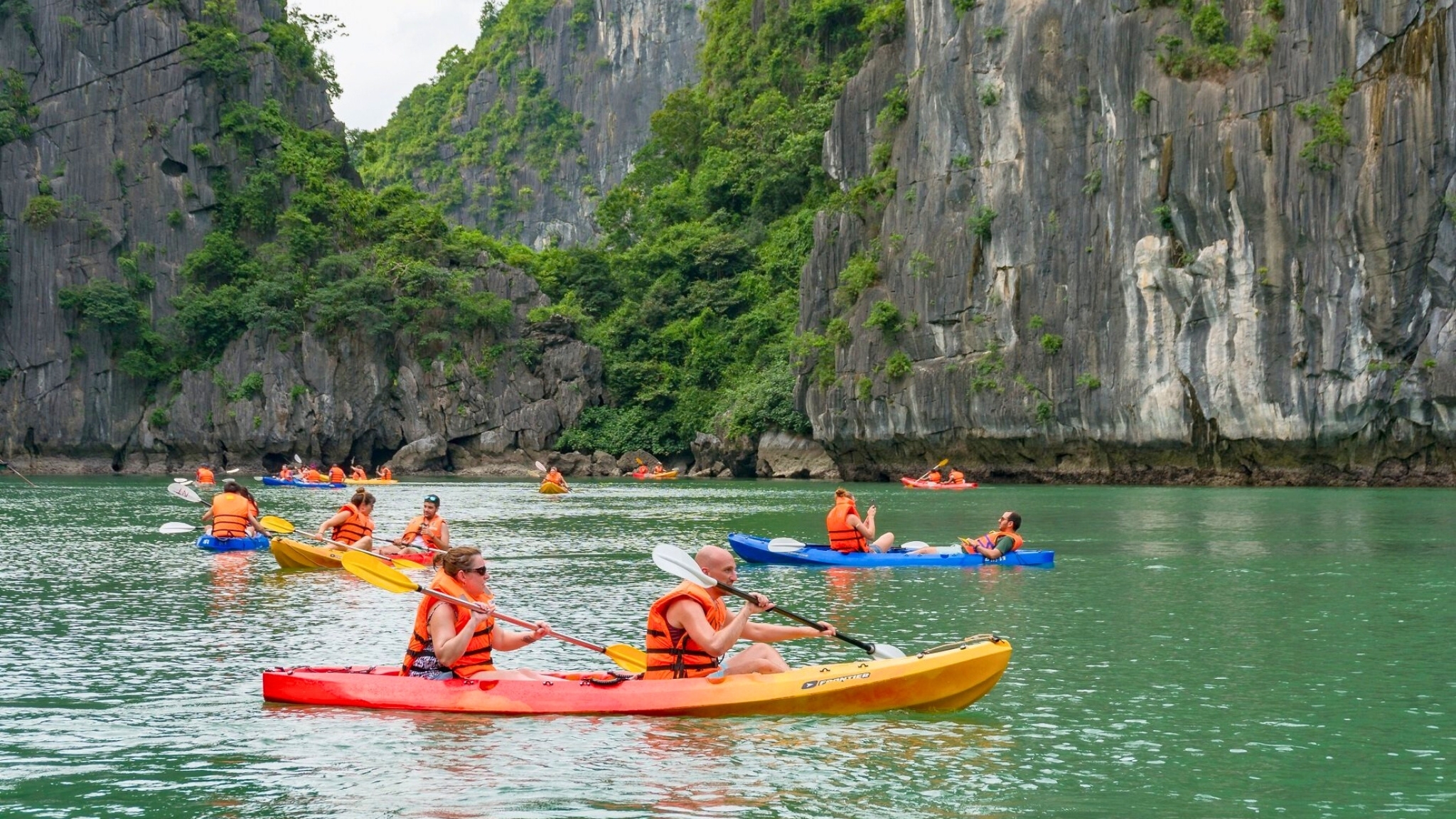 Day 4 Kayak On The Emerald Water Of Halong Bay