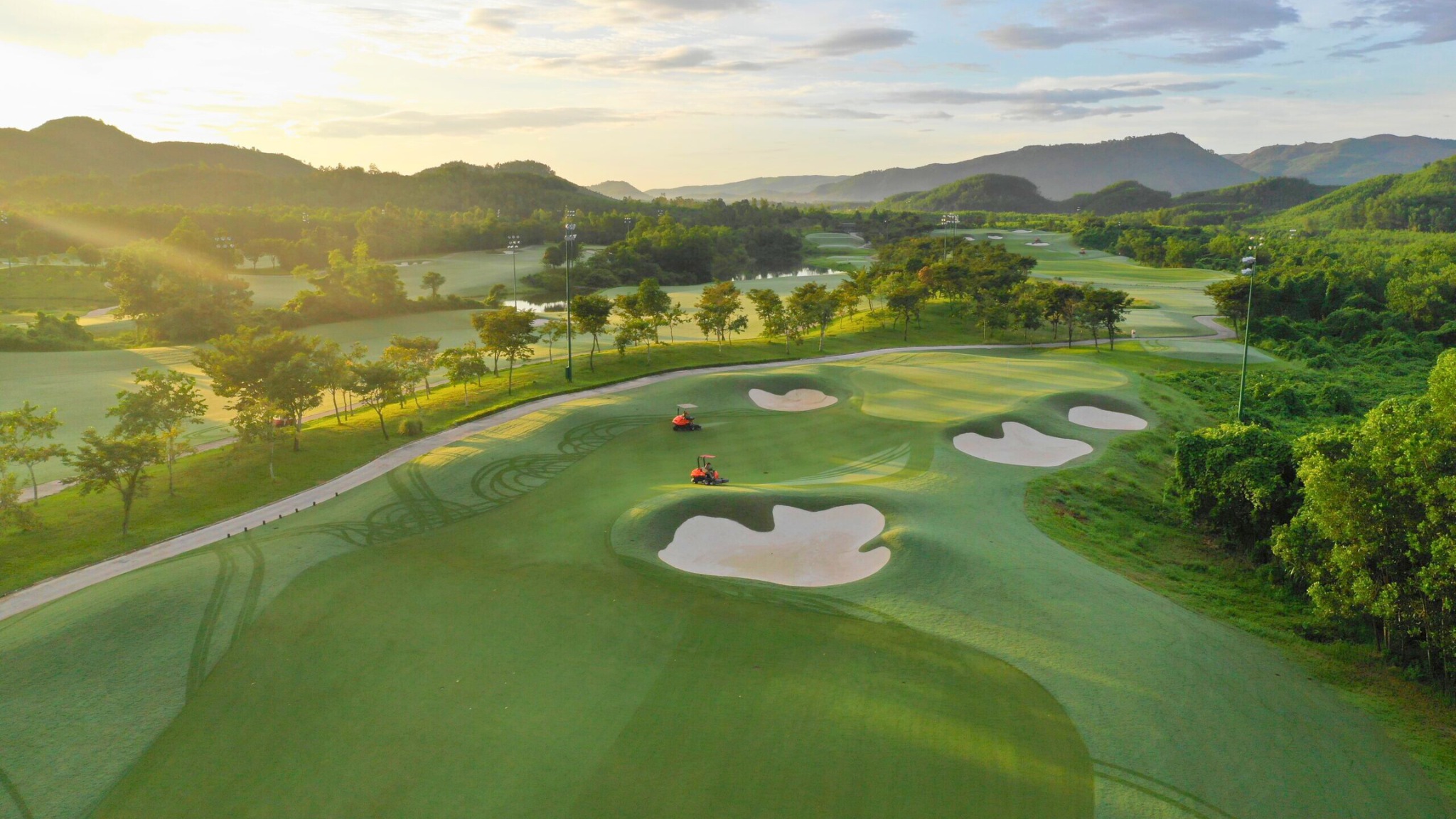 Enjoy A Round Of Golf Amidst The Mountains At Ba Na Hills Golf Club