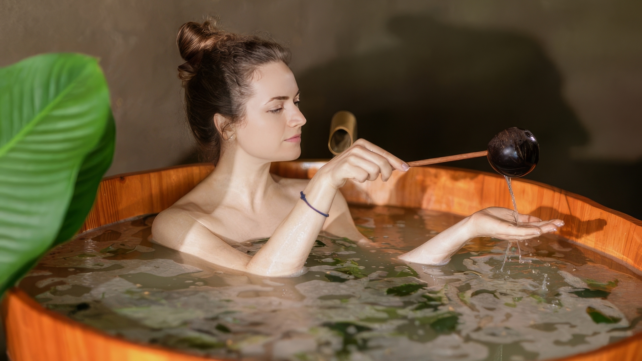 Day 5 Enjoy A Herbal Tea Bath