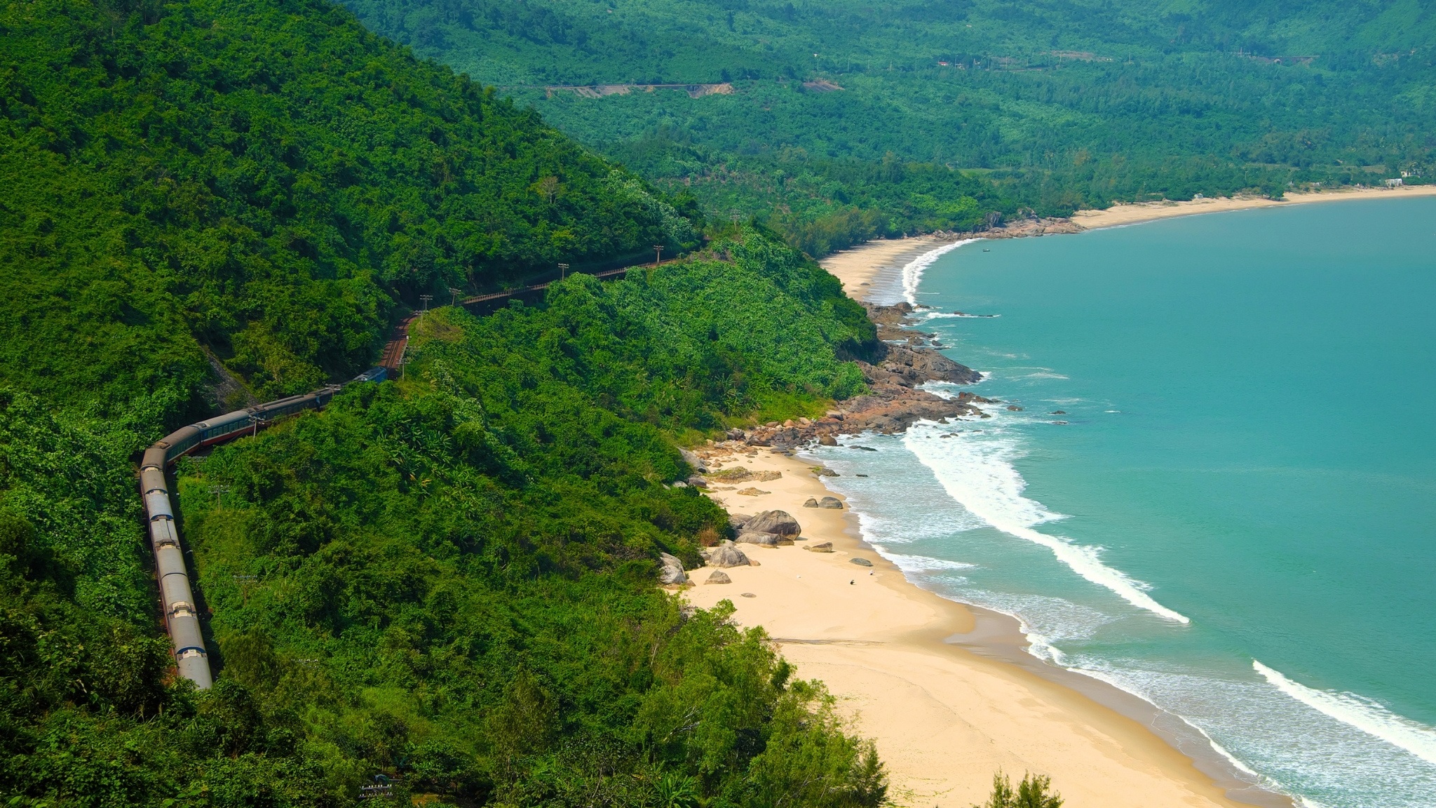 Day 7 Admire The Scenic Beauty Of Lang Co Beach During Transfer