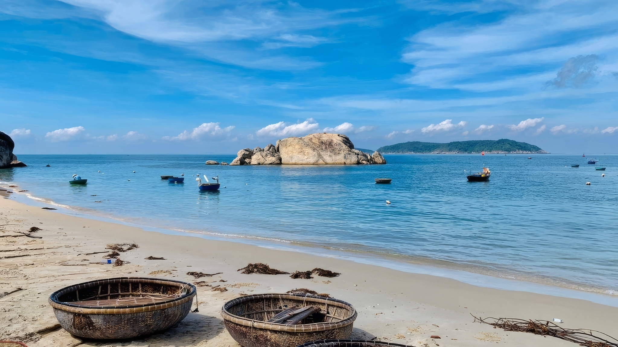 Day 4 Get To Cham Island By Speedboat