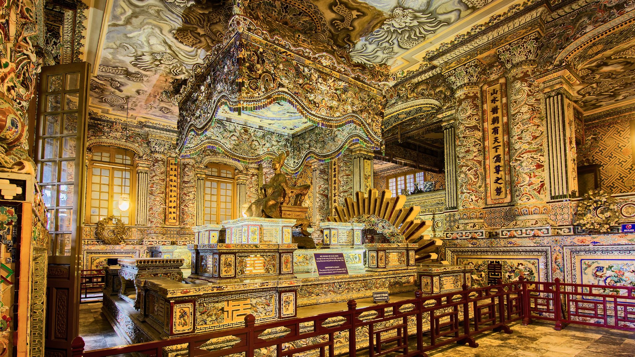 Day 3 Witness The Unique Architecture Of Khai Dinh Tomb