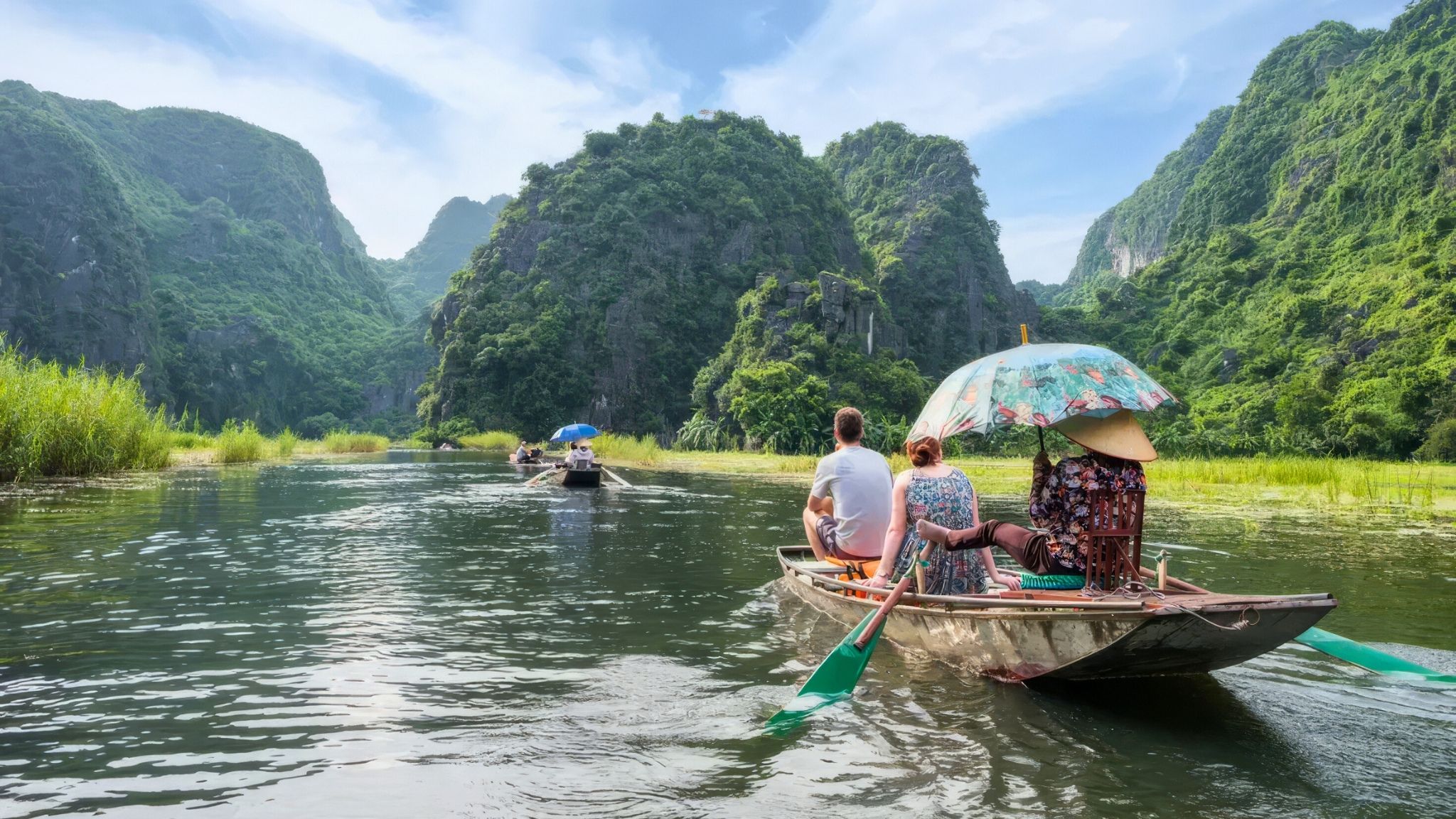Day 7 Drift Through Tam Coc&rsquo;s Dreamlike Scenery On A Rowboat Ride