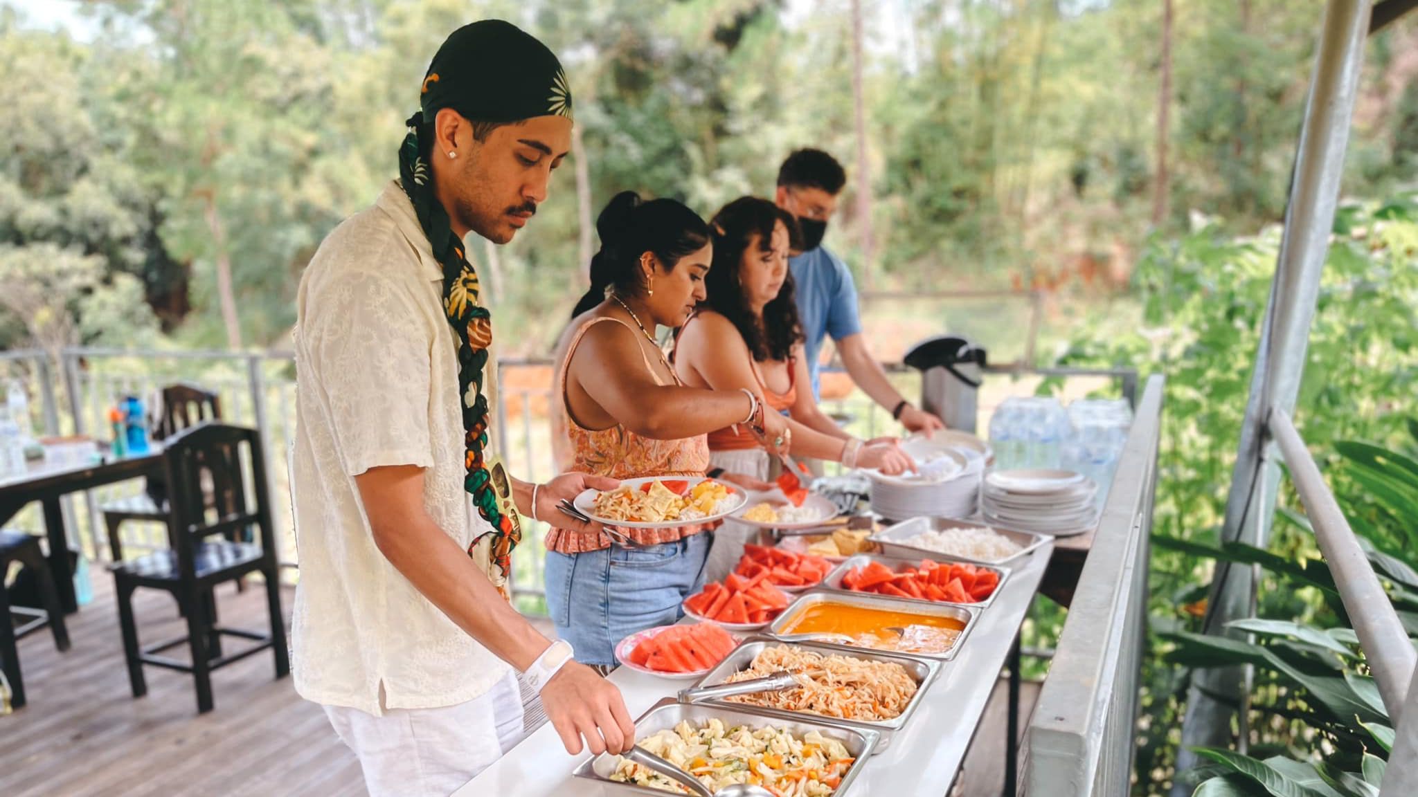 Day 7 Enjoy A Thai Vegeterian Lunch