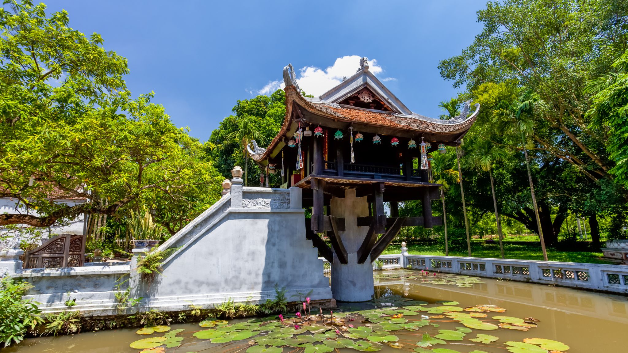 Day 12 Visit The Iconic One Pillar Pagoda, A Symbol Of Vietnamese Art And Architecture