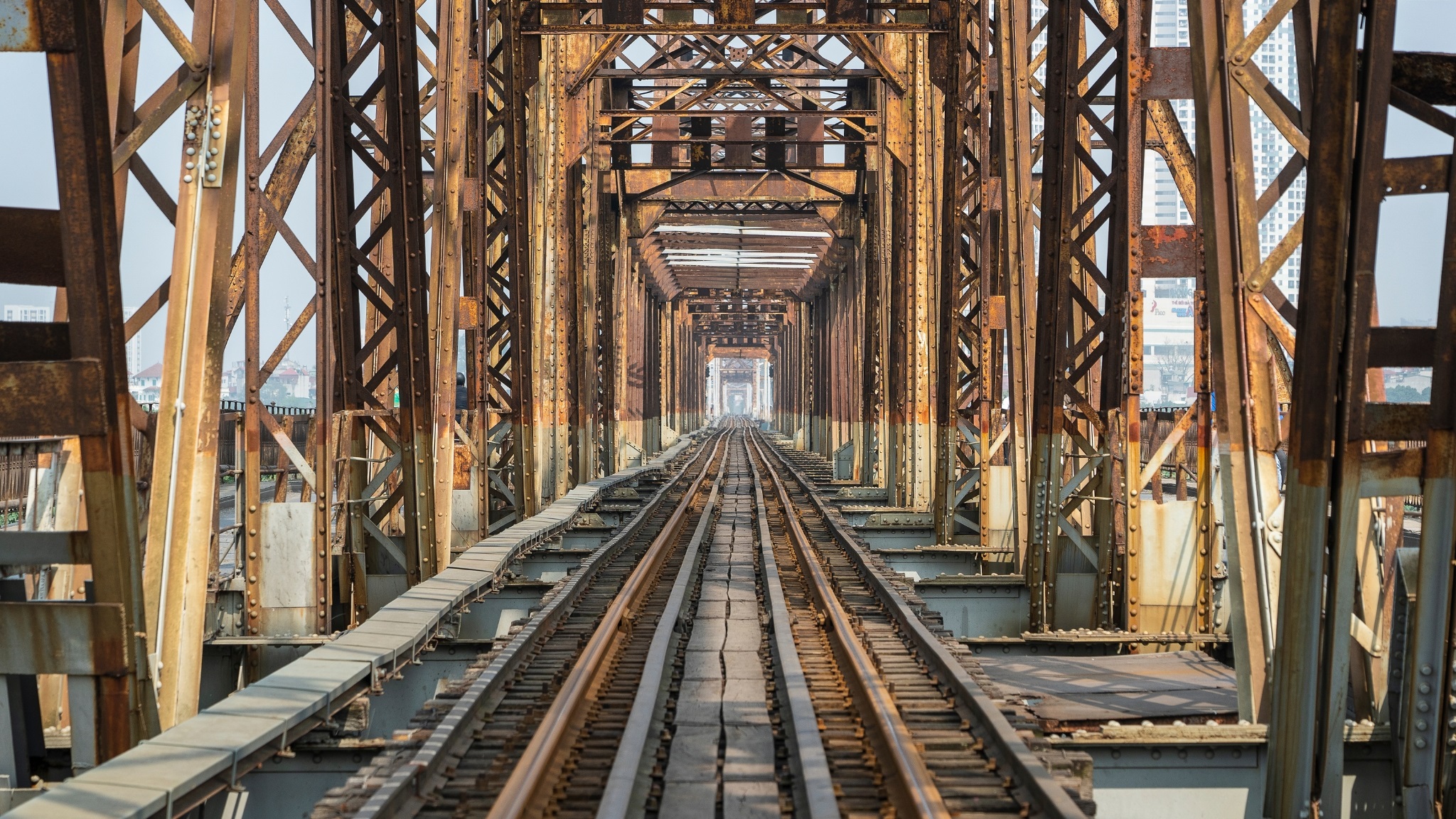 Day 7 Admire The Historic Resilience Of Long Bien Bridge