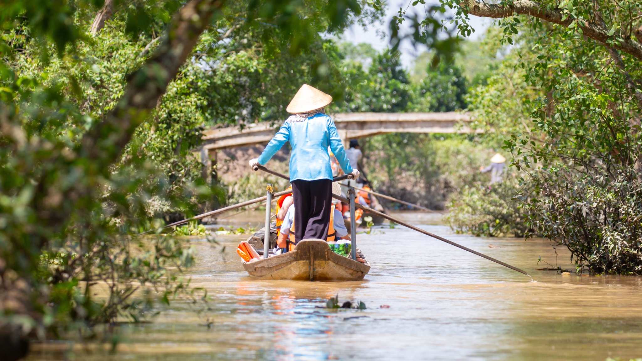 Day 3 Explore The Tranquil Canals Of Mekong Delta On A Sampan Boat