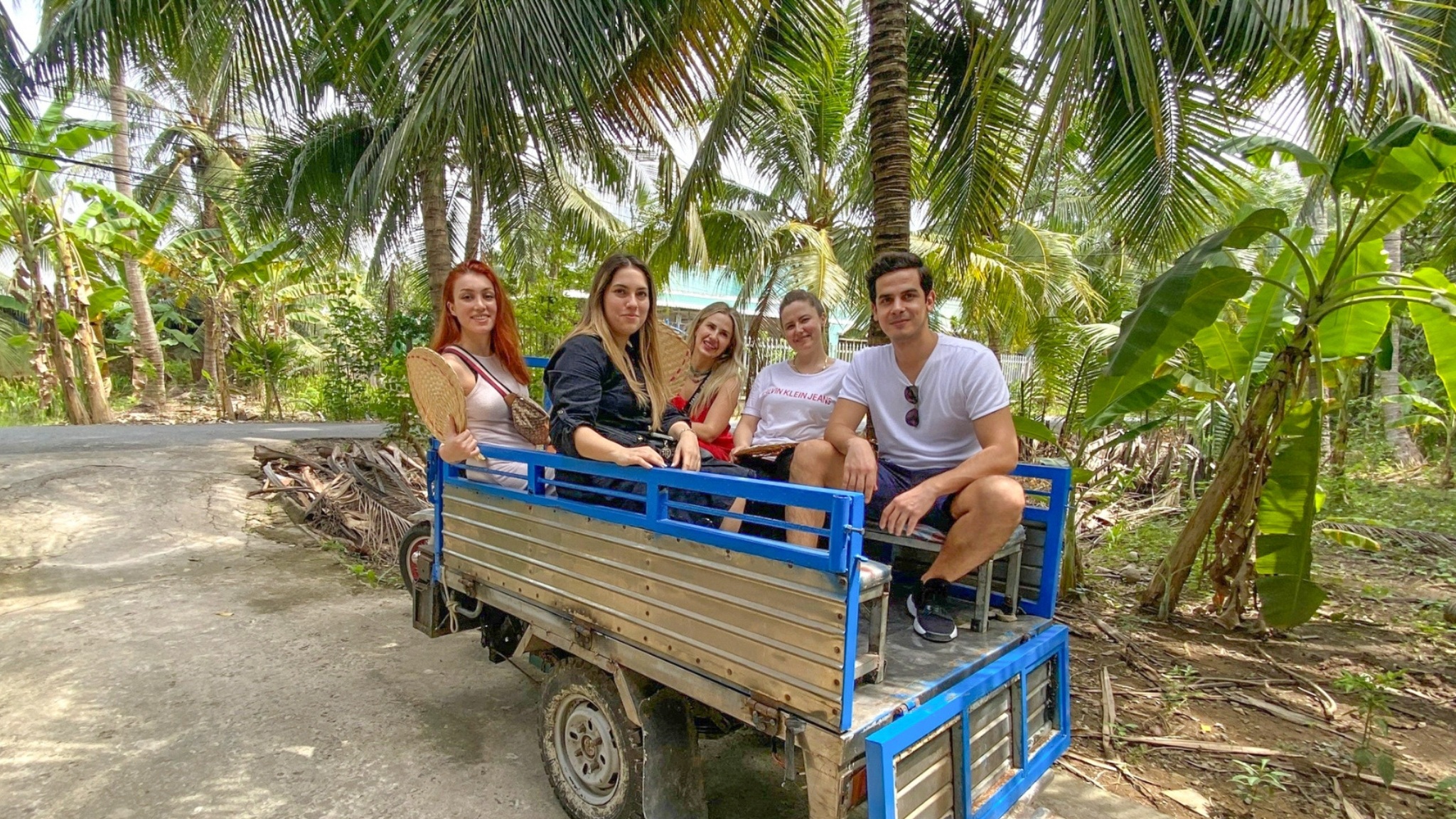 Day 2 Hop On A Xe Loi (Motorized Rickshaw) For A Gentle Ride Through Peaceful Villages And Lush Countryside Roads