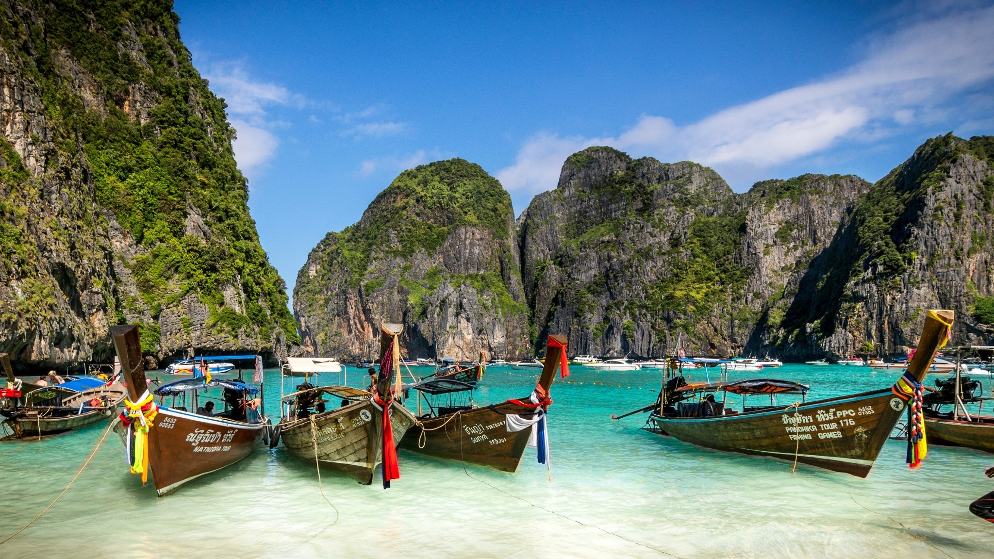 Day 6 Soak In The Tropical Splendor Of Koh Phi Phi, Where Limestone Cliffs Meet Turquoise Waters And Powdery White Sand