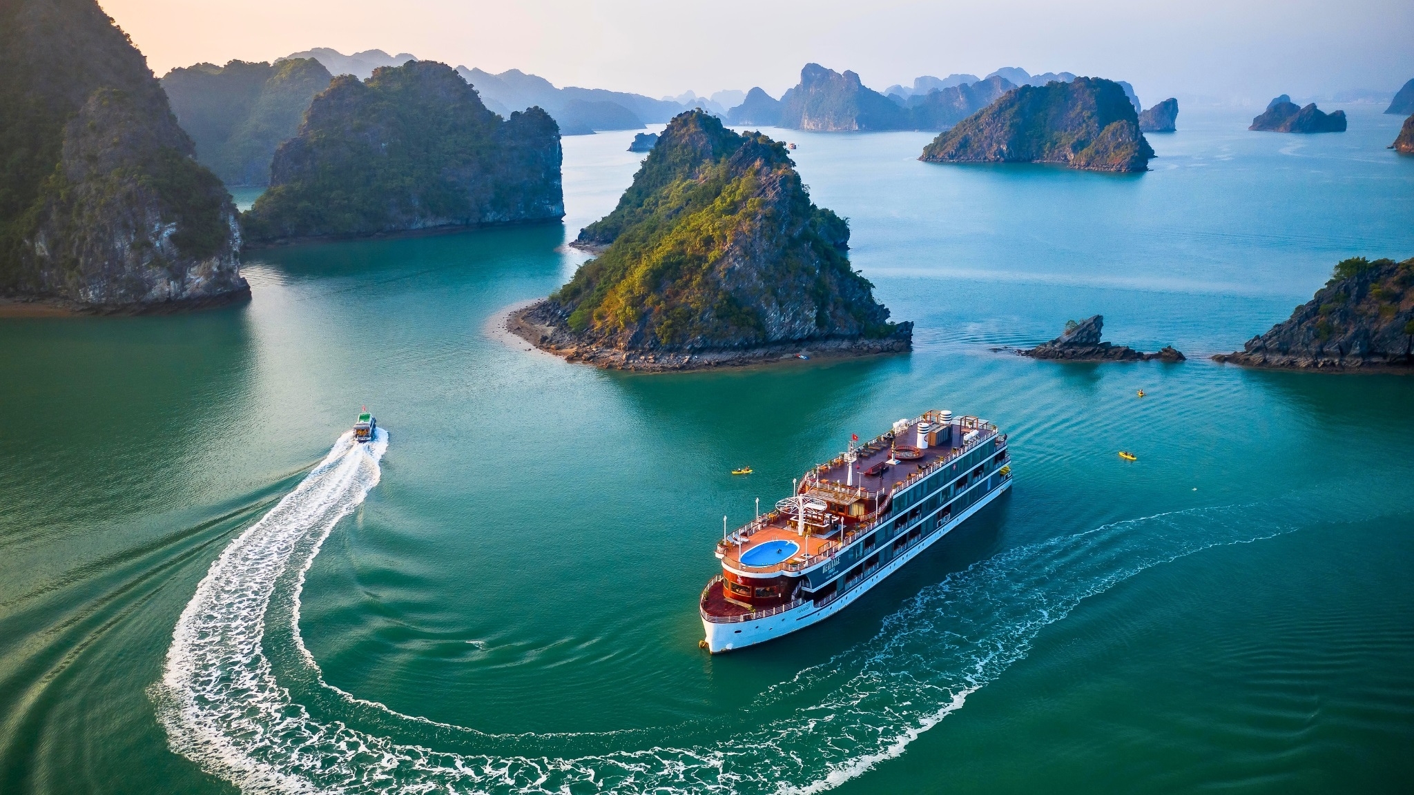 Day 8 Board Your Elegant Ha Long Bay Cruise A Journey Through Breathtaking Seascapes