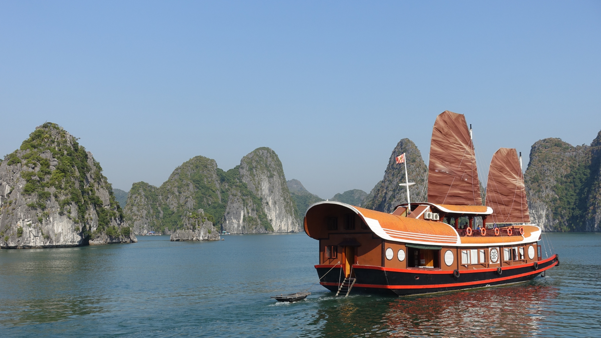 Day 3 Sail Through Lan Ha Bay A Peaceful Paradise Of Limestone Karsts And Emerald Waters
