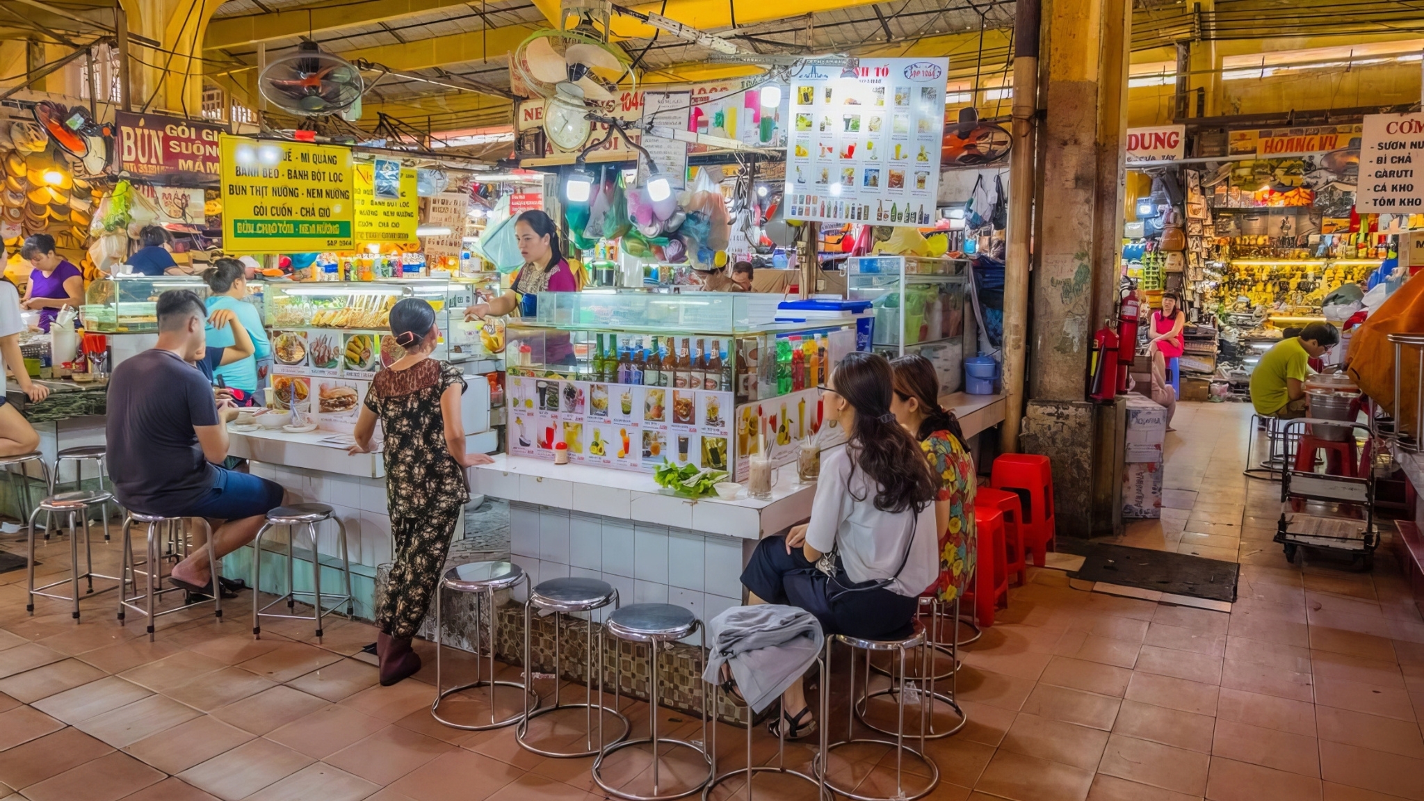 Day 1 Wander Through Ben Thanh Market A Bustling Maze Of Local Flavors, Souvenirs, And Daily Life In Saigon