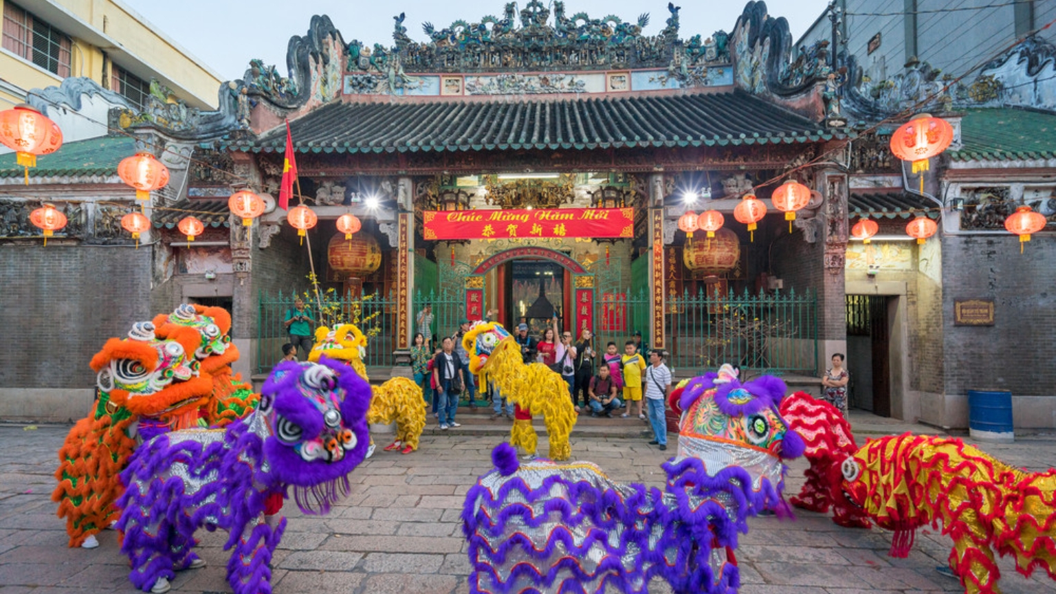 Thien Hau Pagoda, dedicated to the Goddess of the Sea