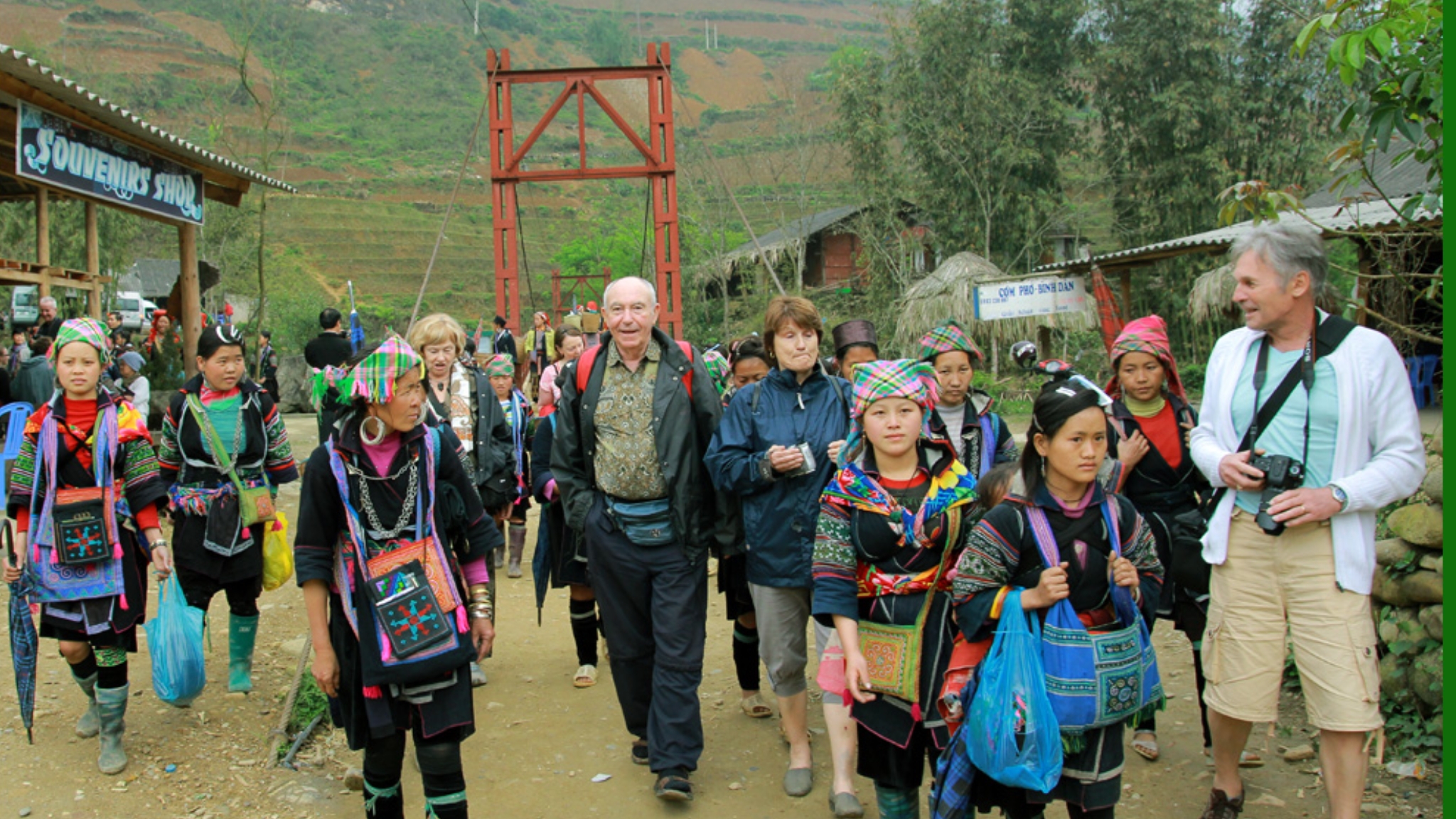 Day 8 Follow Quiet Trails To Ta Van Village Nestled Deep In The Green Valley