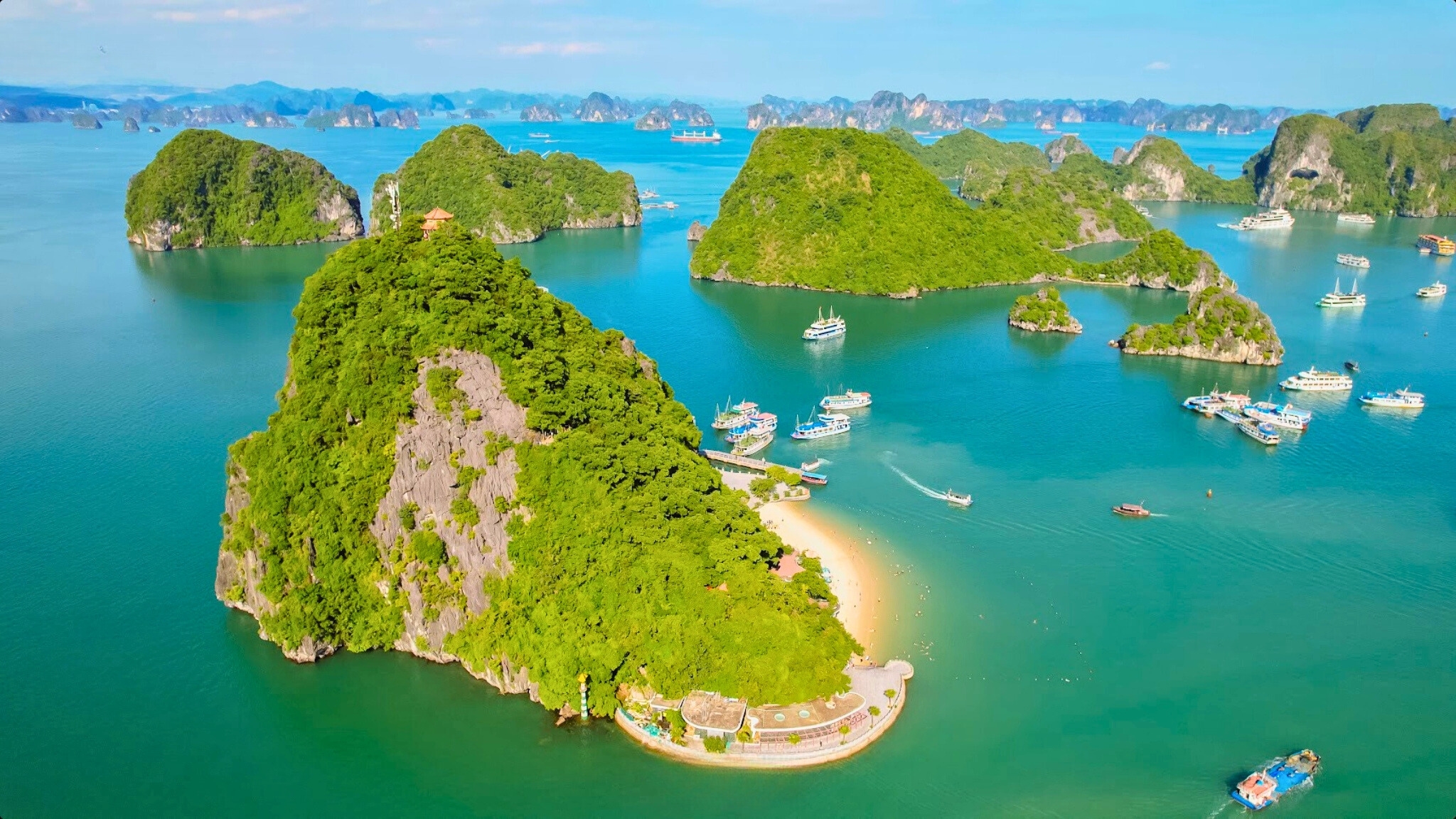 Day 11 Admire The Gentle Curves Of Titop Island From Above Or Below