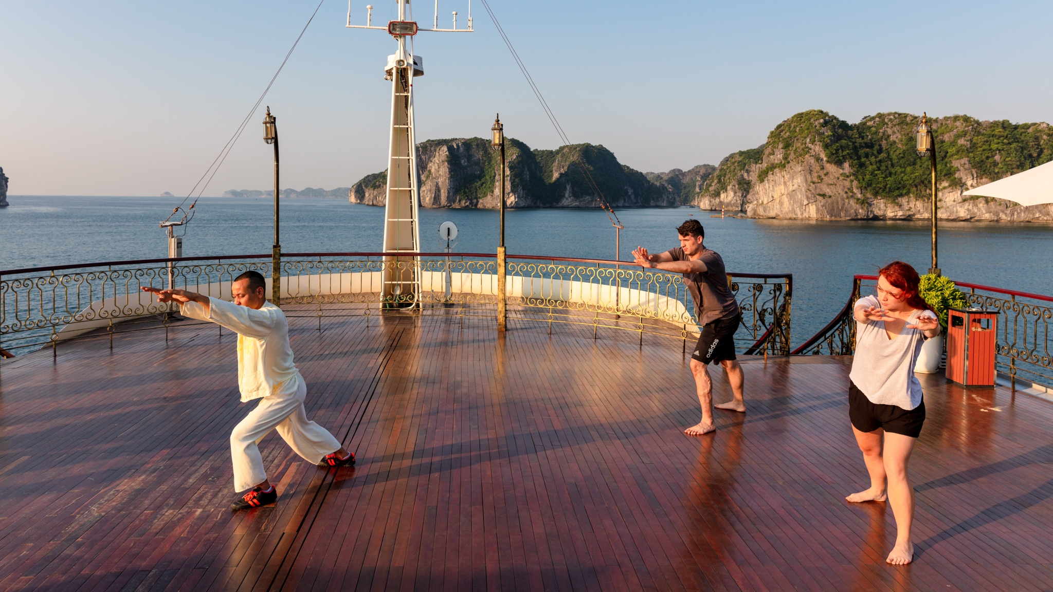 Day 11 Start Your Morning With Tai Chi On The Sundeck Surrounded By Calm Waters